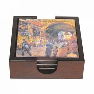 Gravürlü Bardak Altı