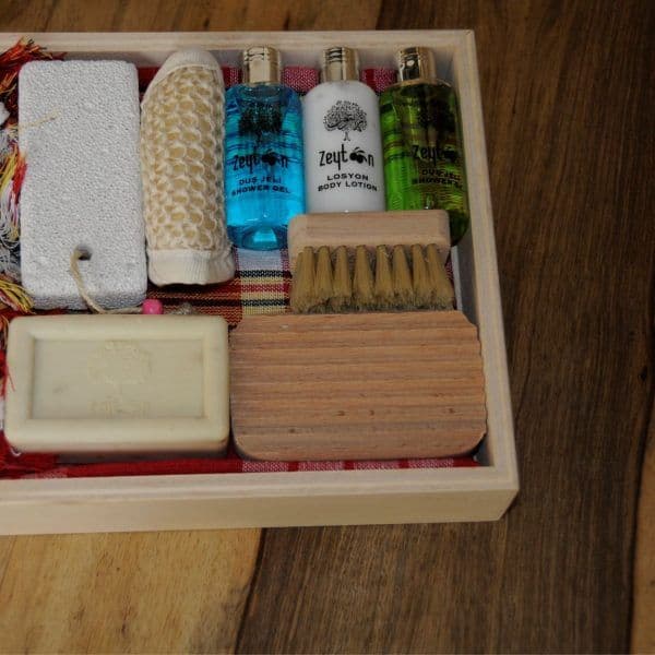 Ahşap Hamam Seti — detay