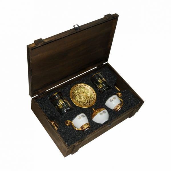 Golden Kahve Seti — detay