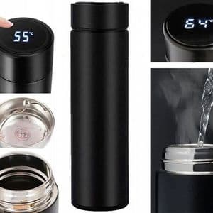 ED10 Led Isı Göstergeli Termos 450ML 