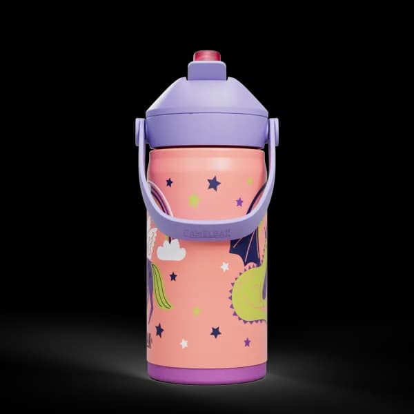 Thrive™ Flip Pipetli Çocuk Şişesi 355 ml, Yalıtımlı Paslanmaz Çelik — detay