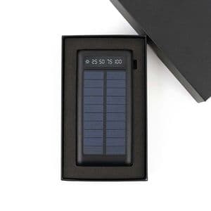ED258 10000 mAh Güneş Enerjili (Dahili Kablolu) Powerbank — detay