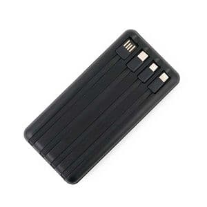 ED258 10000 mAh Güneş Enerjili (Dahili Kablolu) Powerbank