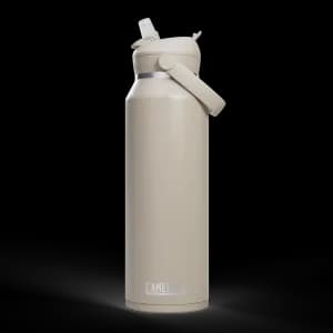 Thrive™ Flip Pipetli 40 oz Şişe, Yalıtımlı Paslanmaz Çelik