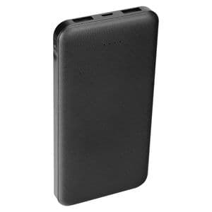 ED260  Asonic AS-P10 10000mAh Micro+Type-C+USB Siyah Taşınabilir Pil Şarj Cihazı Powerbank