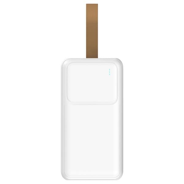 ED276  S-link G310 30000mAh 2*USB+Type-C+Micro Beyaz Taşınabilir Pil Şarj Cihazı Powerbank