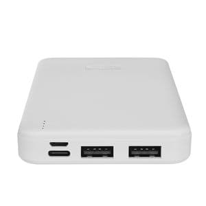 ED265  NCT PLUS P10W 10000mAh Type-C Girişli Powerbank Beyaz Taşınabilir Pil Şarj Cihazı