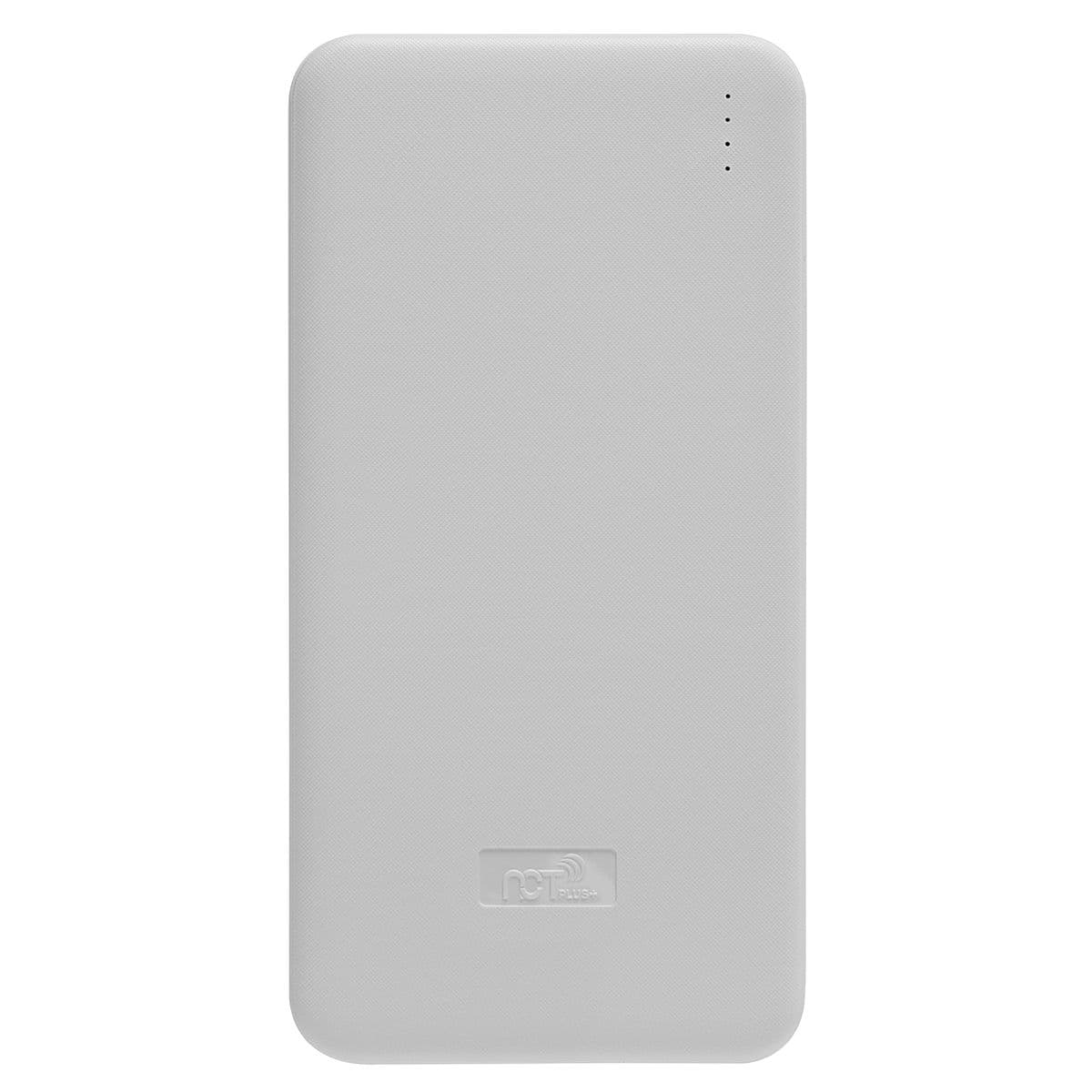 ED265  NCT PLUS P10W 10000mAh Type-C Girişli Powerbank Beyaz Taşınabilir Pil Şarj Cihazı