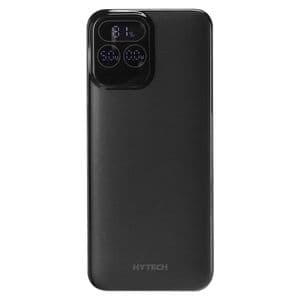 ED263  Hytech H110 10000mAh HSC22.5W PD20W+QC3.0 18W Siyah LCD Taşınabilir Pil Şarj Cihazı Powerbank
