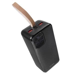 ED264 Hytech H410 40000mAh HSC22.5W PD20W+QC3.0 18W Siyah LCD Taşınabilir Pil Şarj Cihazı Powerbank