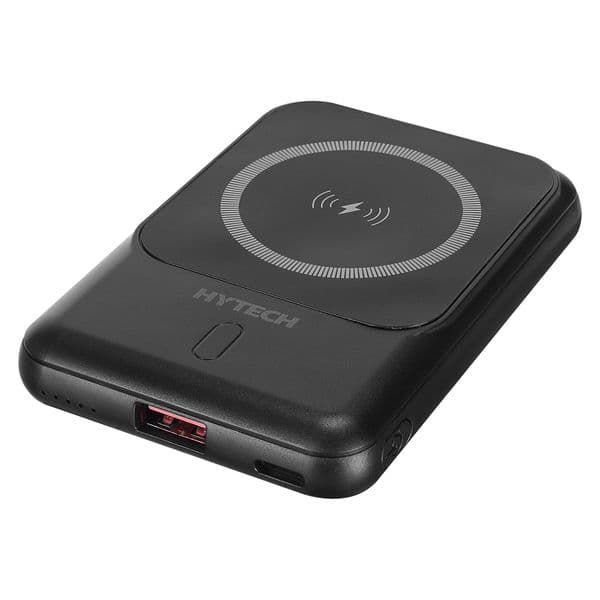 ED262 Hytech H50 5000mAh Magsafe 15W PD20W+HSC22.5W Siyah Taşınabilir Pil Şarj Cihazı Powerbank — detay