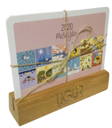 Ahşap Masa Takvimi – ED02