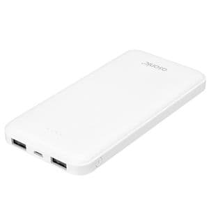 ED259   Asonic AS-P10 10000mAh Micro+Type-C+USB Beyaz Taşınabilir Pil Şarj Cihazı Powerbank