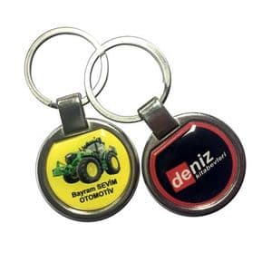 Damla Baskılı Anahtarlık ED 7883