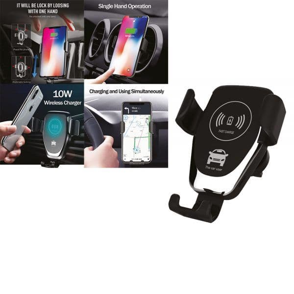 Araç İçi Wireless Şarj Cihazı ED883