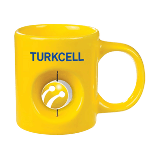 ED64 Sarı Döner Objeli Kupa