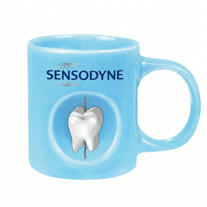 ED67 Mavi Döner Objeli Kupa