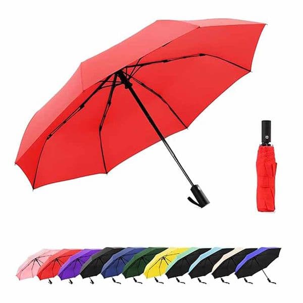 Uygun Fiyatlı Mini 3 Katlı 8K Güneş ve Yağmur Şemsiyesi — detay