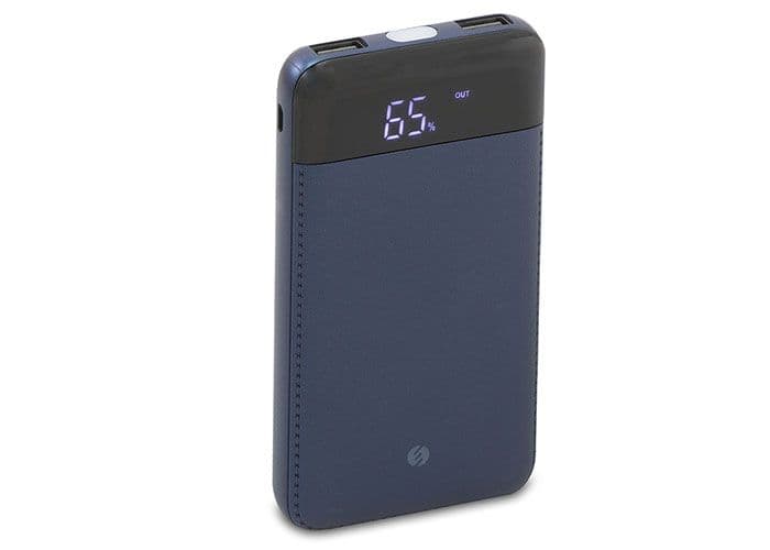 ED284  S-Link Swapp SWP-58 10000mAh Powerbank Led Göstergeli Mavi Taşınabilir Pil Şarj Cihazı