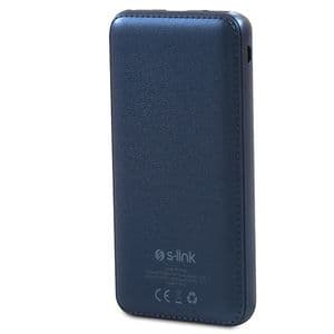 ED284  S-Link Swapp SWP-58 10000mAh Powerbank Led Göstergeli Mavi Taşınabilir Pil Şarj Cihazı