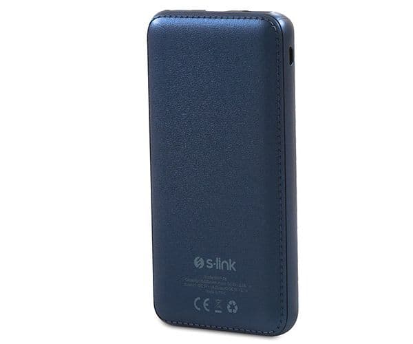 ED284  S-Link Swapp SWP-58 10000mAh Powerbank Led Göstergeli Mavi Taşınabilir Pil Şarj Cihazı — detay