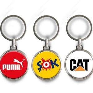 Damla Baskılı Anahtarlık ED 7883