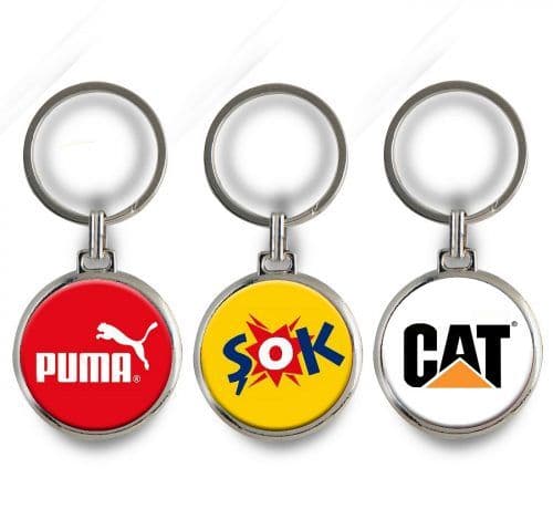 Damla Baskılı Anahtarlık ED 7883