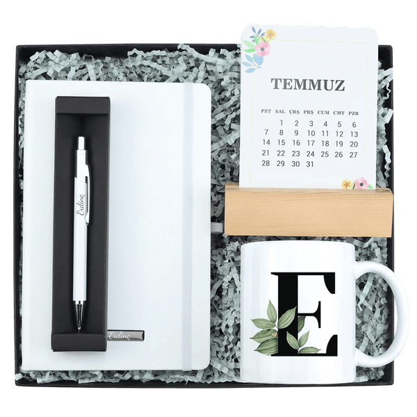 Defter & Kalem & Kupa & Takvim Hediye Seti