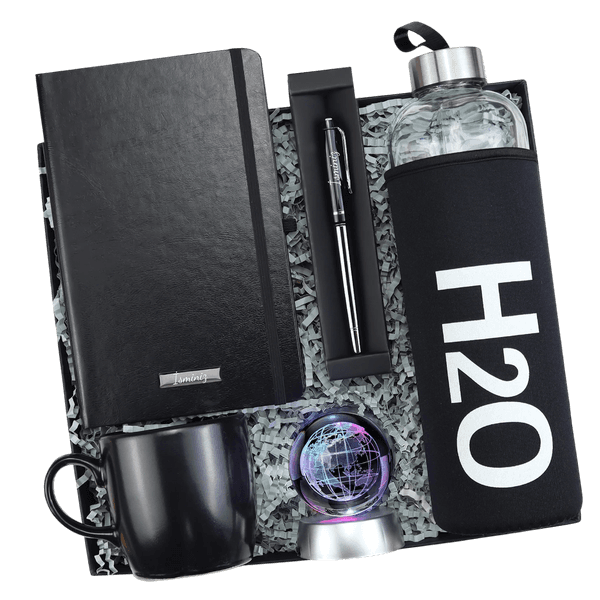 Defter & Kalem & Matara & Kupa & Küre Hediye Seti