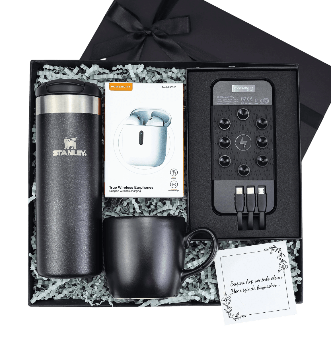 Premium Yeni İş Tebrik Kutusu