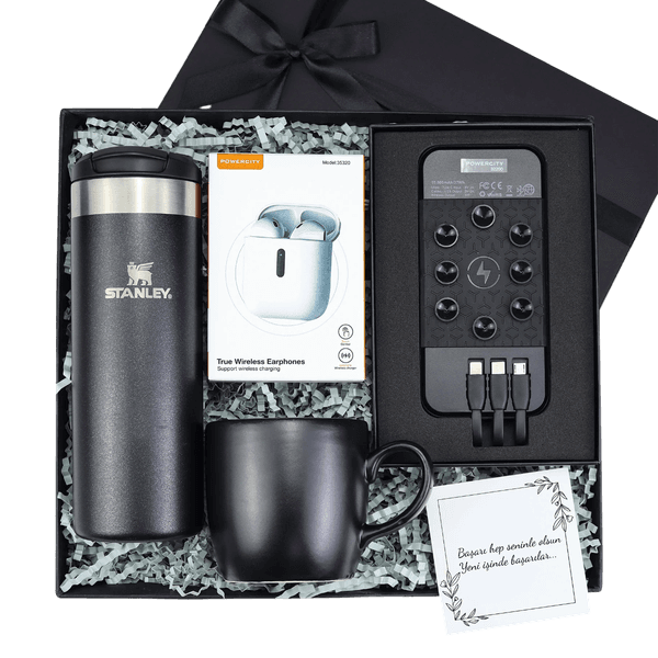 Premium Yeni İş Tebrik Kutusu