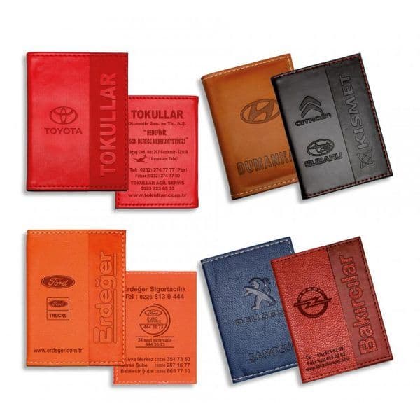 Suni / Termo Deri Pasaport & Ruhsat Kabı ED709