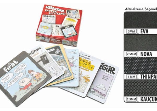 Ofset Bardak Altlığı