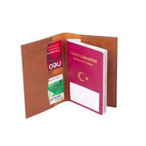 Suni Deri Pasaport Kabı ED704