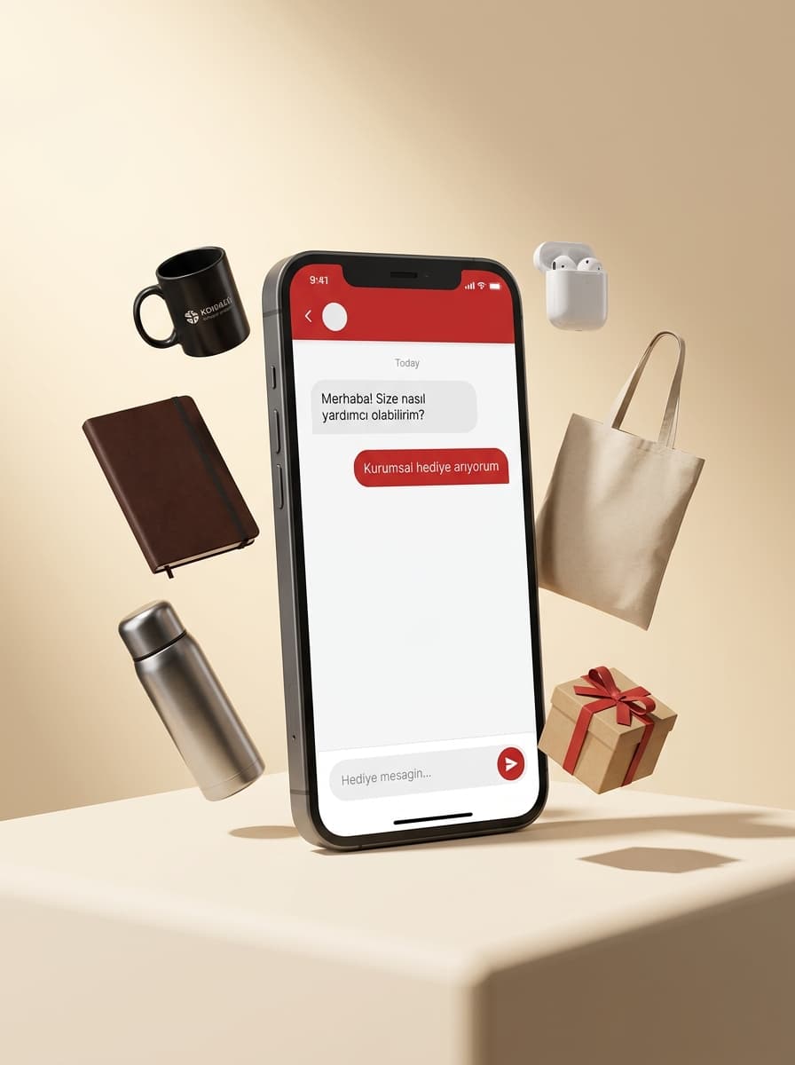 Telefondan sohbet ederek promosyon ürünü seçin